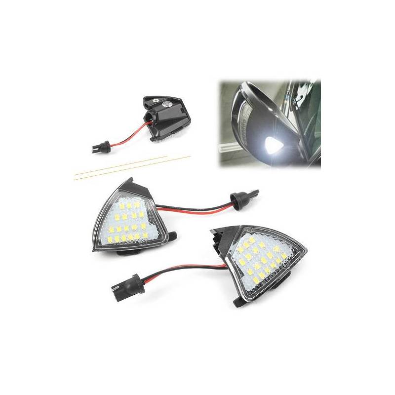 2 Eclairage LED ambiants pour Rétroviseurs VW Jetta de 2005 à 2010