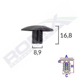 Clips revêtements intérieurs Renault Laguna III 2007 à 2015 photo 2