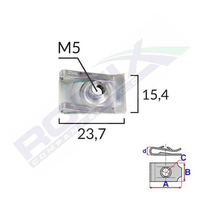 Clips applications multiples Audi A8 D3/4E 2003 à 2010 | OE 39944245 | 10 Pcs