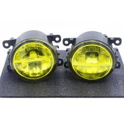 2 Phares Antibrouillard Led Jaune Toyota Aygo de 2005 à 2012