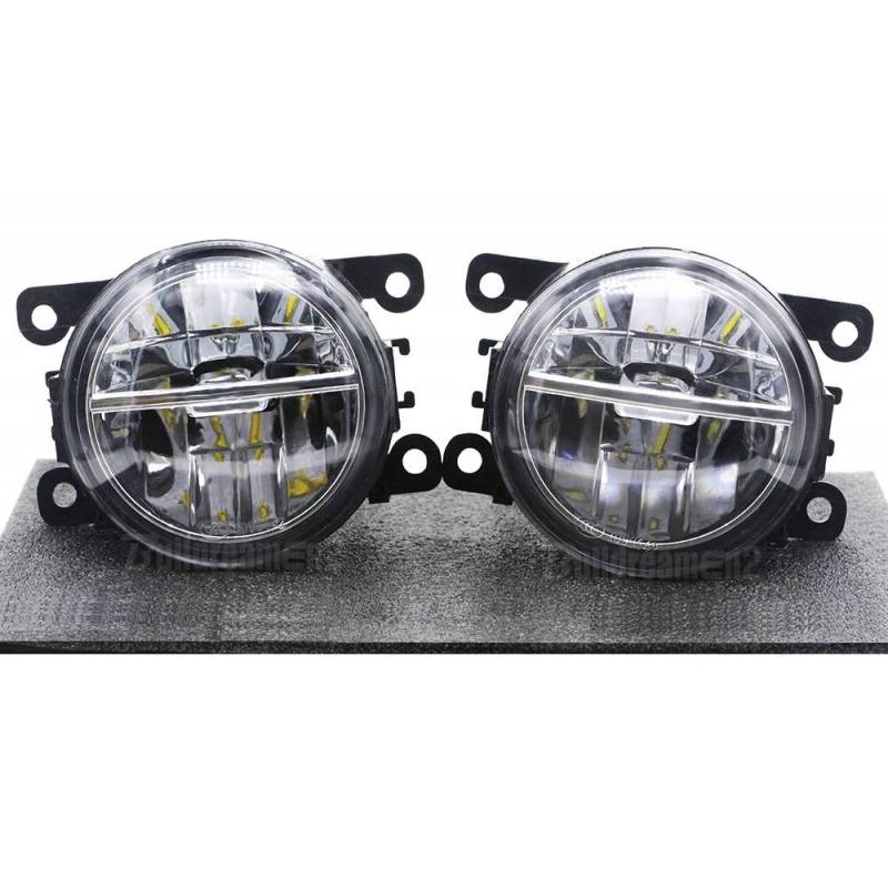 2 Phares Antibrouillard Led Blanc Renault Scenic 2003 à 2016