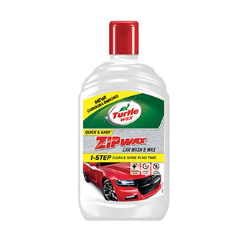 Turtle Wax Shampoing Zip Wax à la cire 500 ml