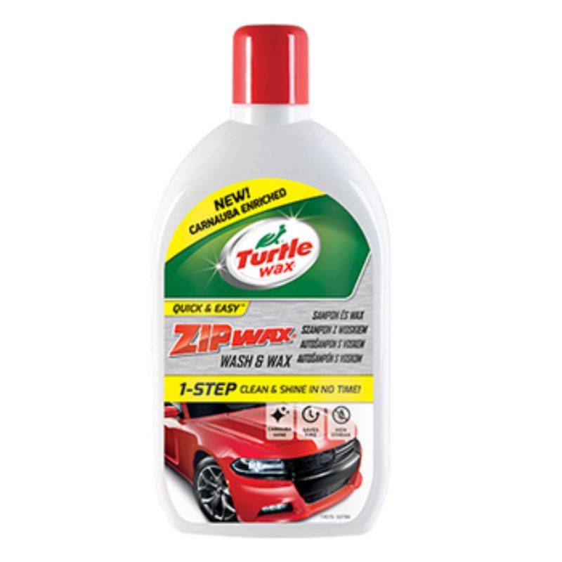 Turtle Wax Shampoing Zip Wax à la cire 1000 ml