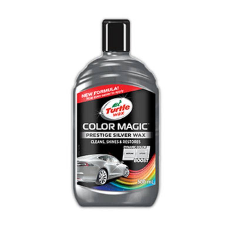 Turtle Wax Couleur Magic Prestige Silver Cire colorante argent