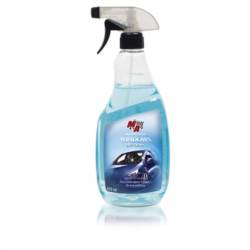 Spray pour nettoyer les vitres de voiture, les miroirs, etc.