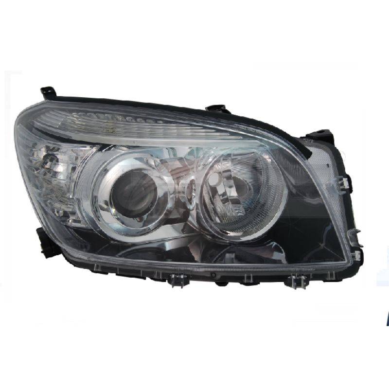 Phare optique avant droit H11 + HB3 pour Toyota Rav4 de 2006 à 2009