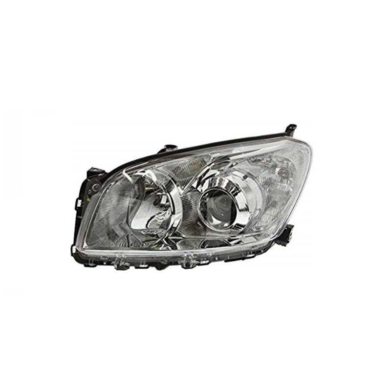 Optique avant gauche H11+HB3+W5W avec moteur Toyota Rav4 2006 à 2009