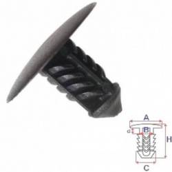 Clips compartiment moteur Alfa Romeo 147 2000 à 2010 | 10 Pcs | OE 735266957