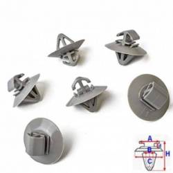 Clips moulures extérieures Renault Trafic 2001 à 2014 | OE 7701470779 | 10 Pcs