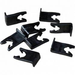 Clip plastique lève-vitre arrière Renault 19 (53) 1988 à 1996 | OE 7700757267 | 10 Pcs