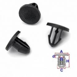 Clips Joint de capot Subaru Forester (SF) de 1997 à 2002 | OE 90826FA000 | 10 Pcs