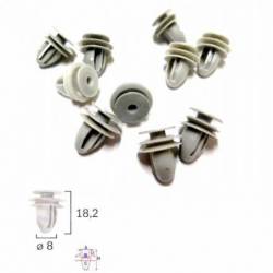 Clips habillages intérieures Mazda 626 (GF-GW) de 1998 à 2002 | OE G35068AB1 | 10 Pcs