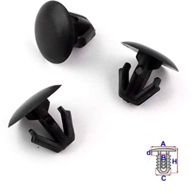 Clips cadre Honda Moto VFR750 | OE 91518SM4003 | 10 Pcs