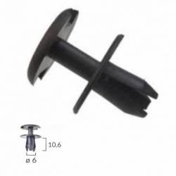 Clips éléments dans le compartiment moteur Opel Corsa D de 2006 à 2015 | OE 1406925 | 10 Pcs