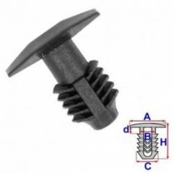 Clips joints de capot moteur Kia Cerato de 2003 à 2008 | OE 864344A000 | 10 Pcs