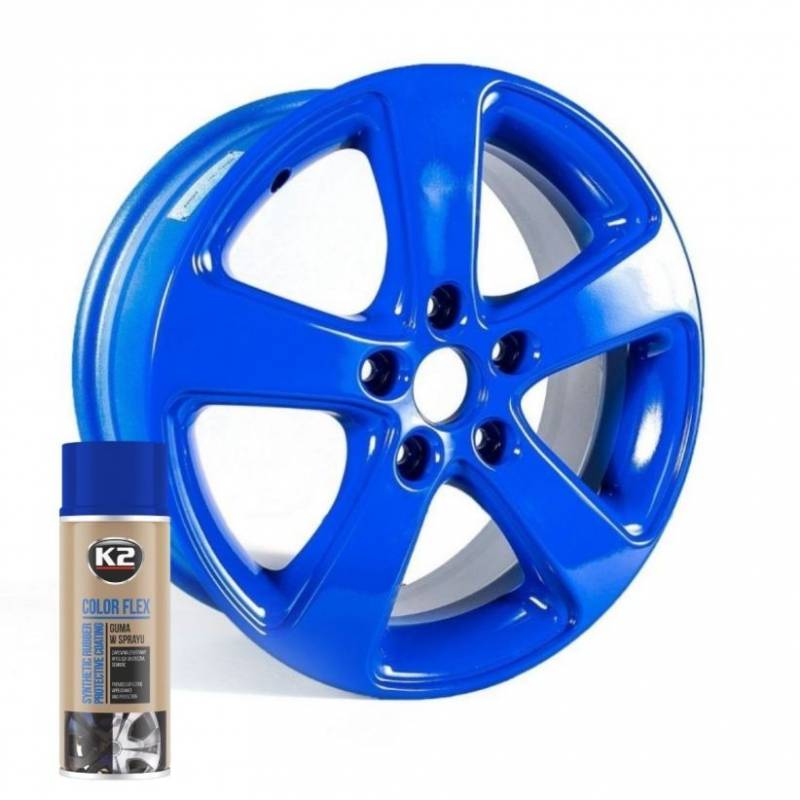 k2 Color Flex peinture-film bleu 400ml RAL 5002 brillant