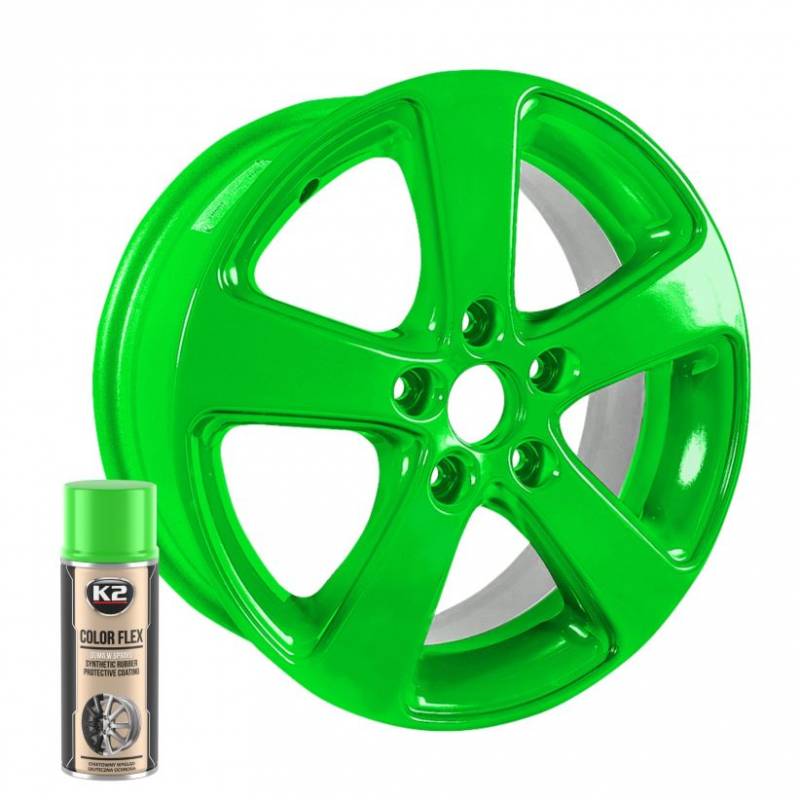 k2 Color Flex jantes peinture-film vert clair 400ml