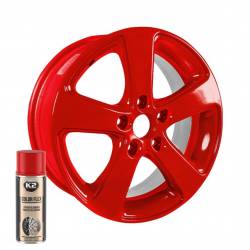 k2 Color Flex Jantes peinture-film rouge 400ml