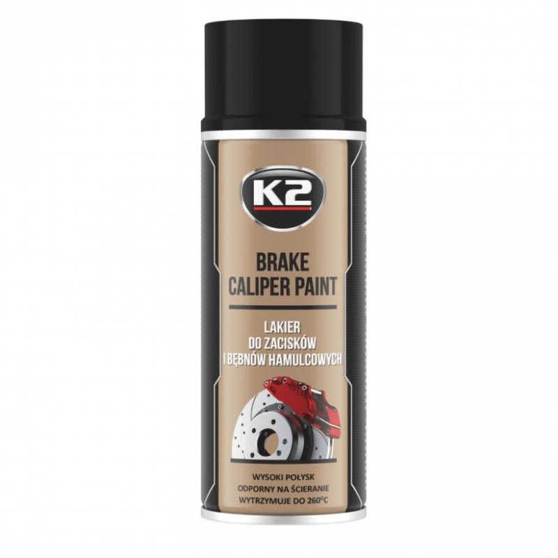 K2 Peinture pour étrier de frein couleur Noir 400ml