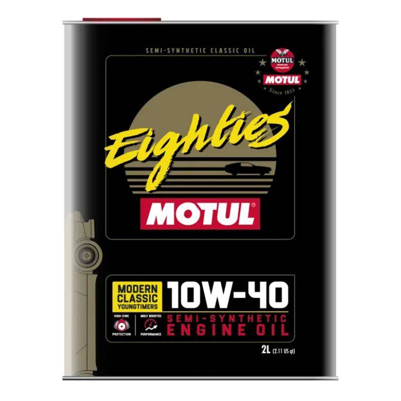 Huile Motul Classic Eighties 10W40 2L Véhicules historiques 110619