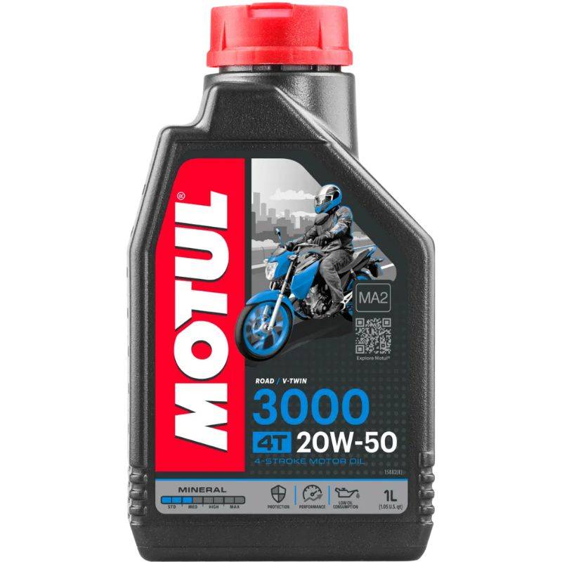 Huile Moto HARLEY DAVIDSON Motul 3000 4T 20W50 1L