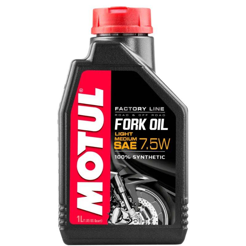 Huile de fourche Motul Factory Line Light/Medium 7,5W 1L