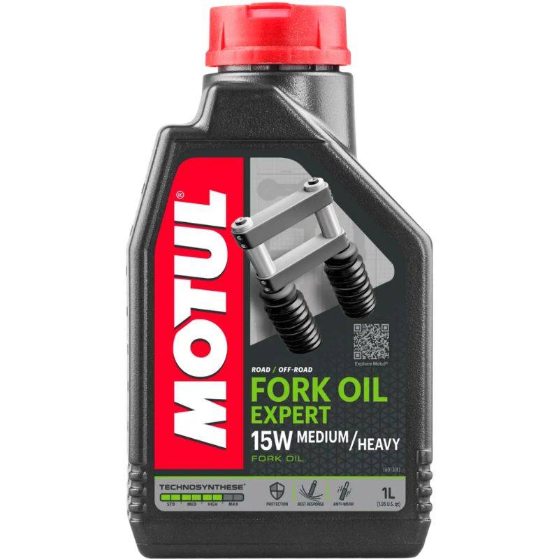 Huile de fourche Motul Expert Medium/Heavy 15W 1L