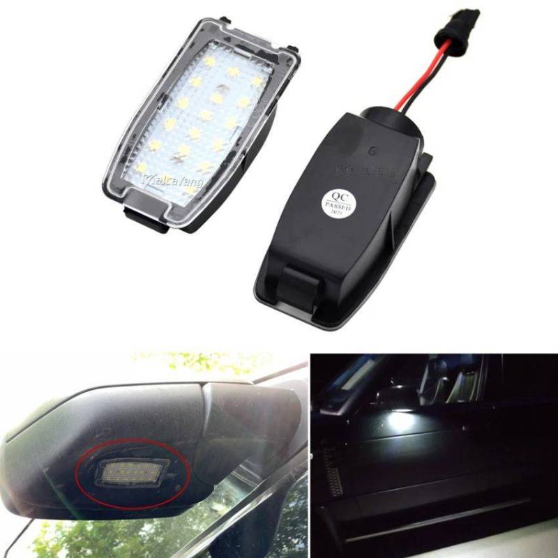 Lampes Courtoisie à LED Rétroviseur LAND ROVER Freelander 2 (L359) 2006 à 2014