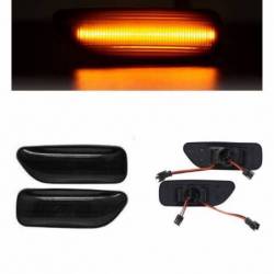 Kit Répétiteurs clignotants LED Gris Fumé VOLVO S80 I (TS 184) 1998 à 2008