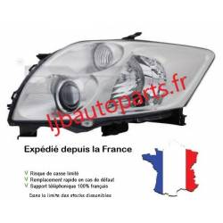 Phare avant côté gauche pour Toyota Auris de 2007 2010 version électrique + moteur type Valeo H11 HB3 OEM 8117002460