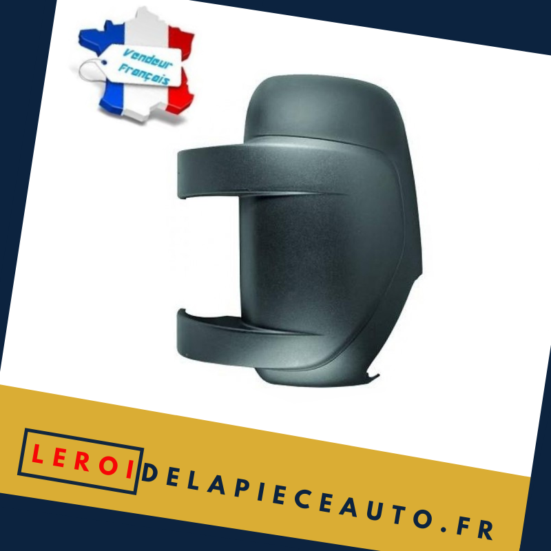 Coque rétroviseur gauche couleur noir Renault Master après 2014