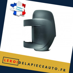 Coque rétroviseur gauche couleur noir Renault Master 2010 à 2014