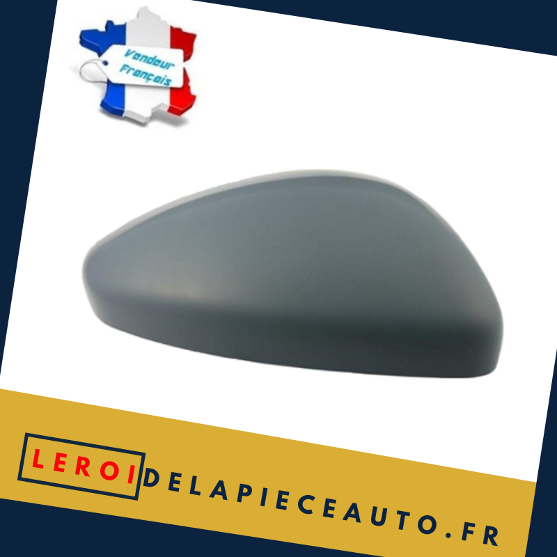 Coque rétroviseur droit couleur à peindre Peugeot 208 2012 à 2019 OEM 1607513080