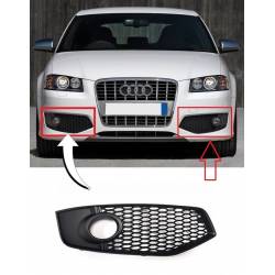 Grille pare-choc avant droite + gauche Audi S3 de 2006 à 2008 OEM 8P0807682C / 8P0807682D