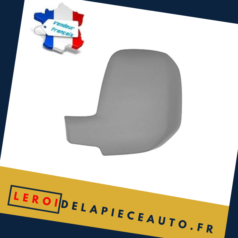 Coque rétroviseur gauche couleur à peindre Peugeot Partner 2008 à 2012 OEM 8152F4