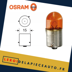 Osram ampoule original line voiture RY10W - 10W - Ambre Douille BAU15s