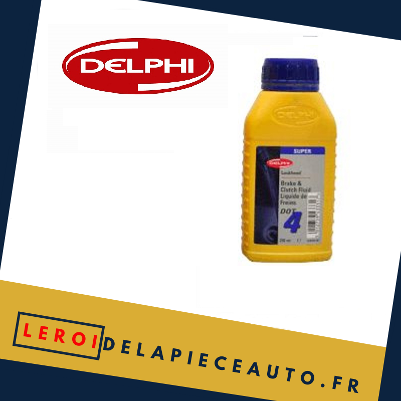 Delphi liquide de frein 1 litre DOT 4
