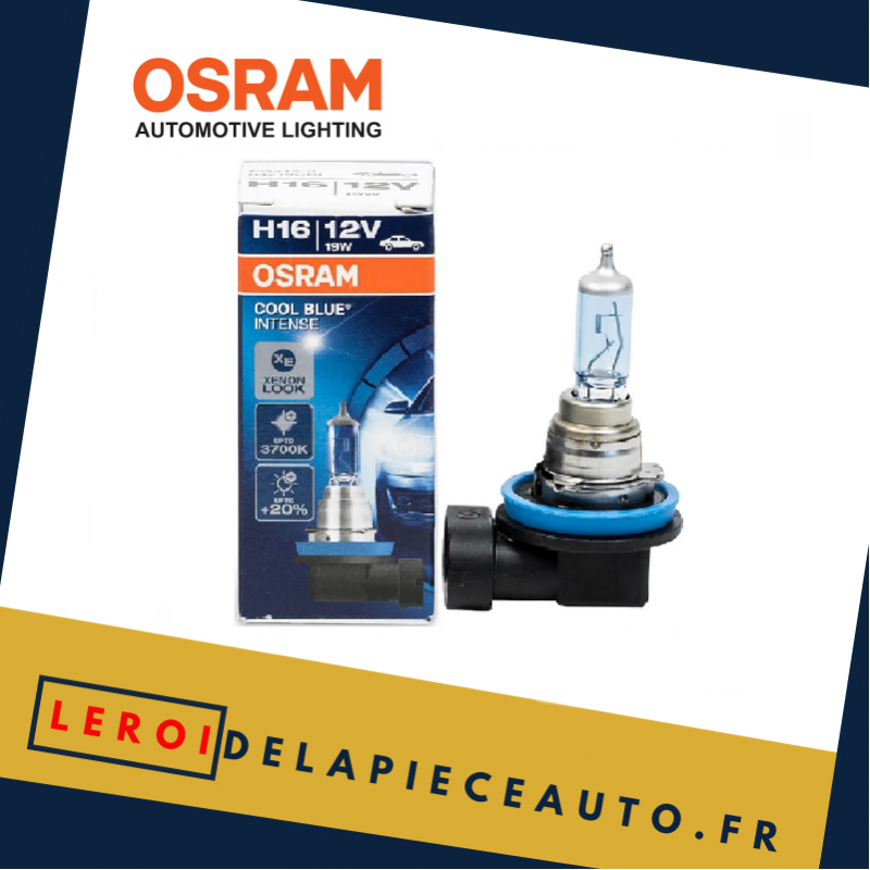 Osram 1 ampoule cool blue intense H16 - 12V - 19W Douille PGJ19-3