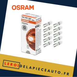 Osram x10 ampoules 2,3W - 12V - Douille W2x4.6d