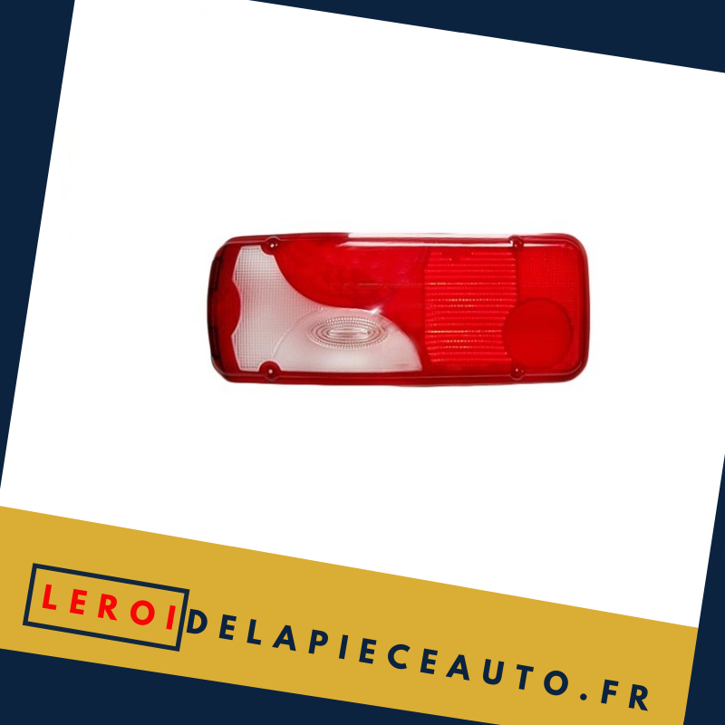 Cabochon de feu arrière droit Mercedes Sprinter II couleur rouge blanc