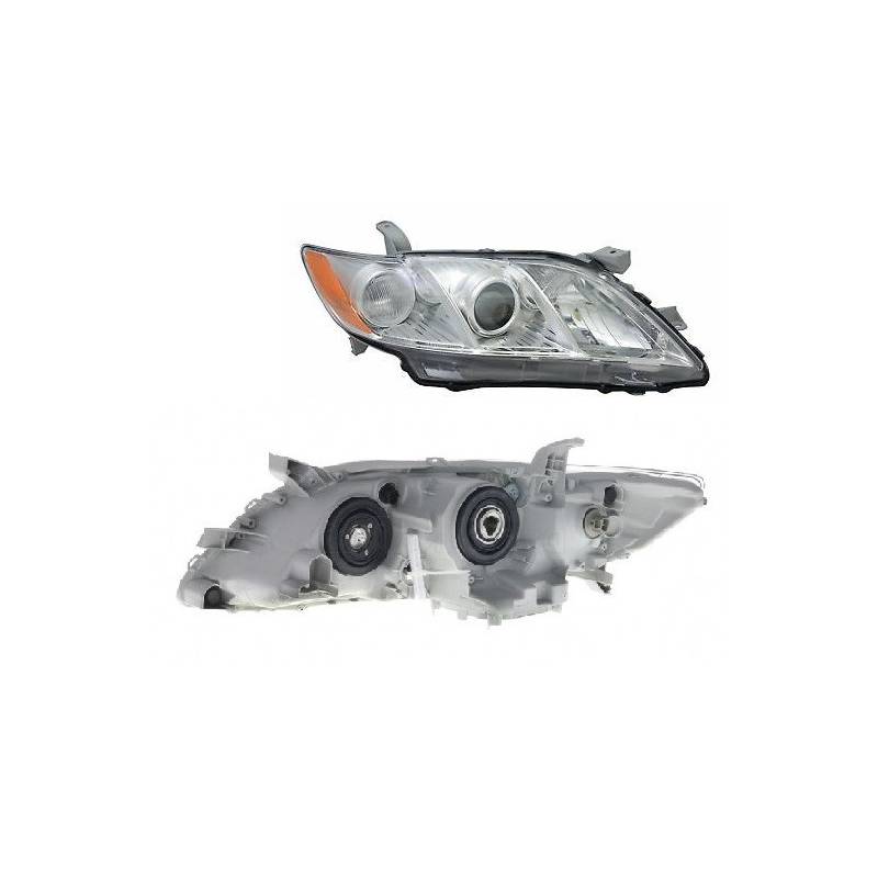 Optique avant droit H11+HB3 pour Toyota Camry (XV40) de 2006 à 2011