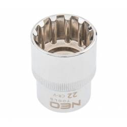 BUSE CANNELÉE 1/2 " 22 MM NEO 08-594