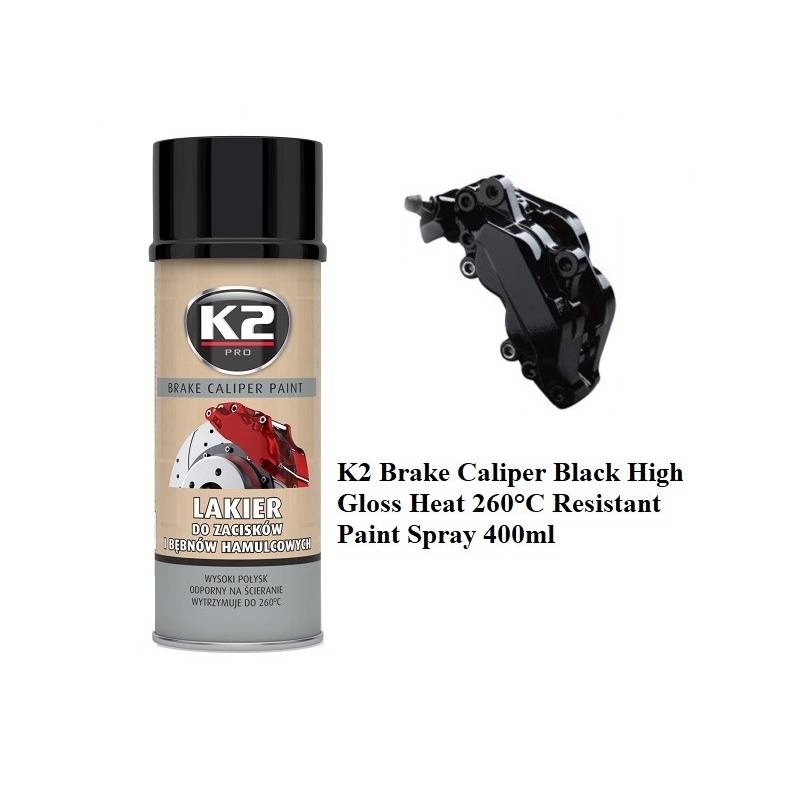 K2 Peinture pour étrier de frein couleur noir 400ml