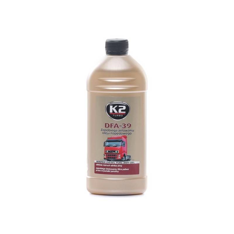 K2 DFA-39 Additif carburant d'hiver diesel anti gel 1000 ML