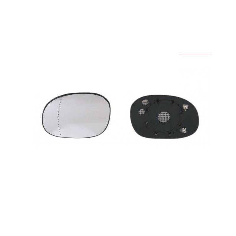 Miroir Glace Rétroviseur Gauche Pour Citroen C3 de 2002 à 2010