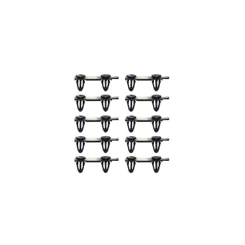 10 Clips pour Grilles de Pare-chocs avant VW Crafter (2E) 2005 à 2017 photo 1