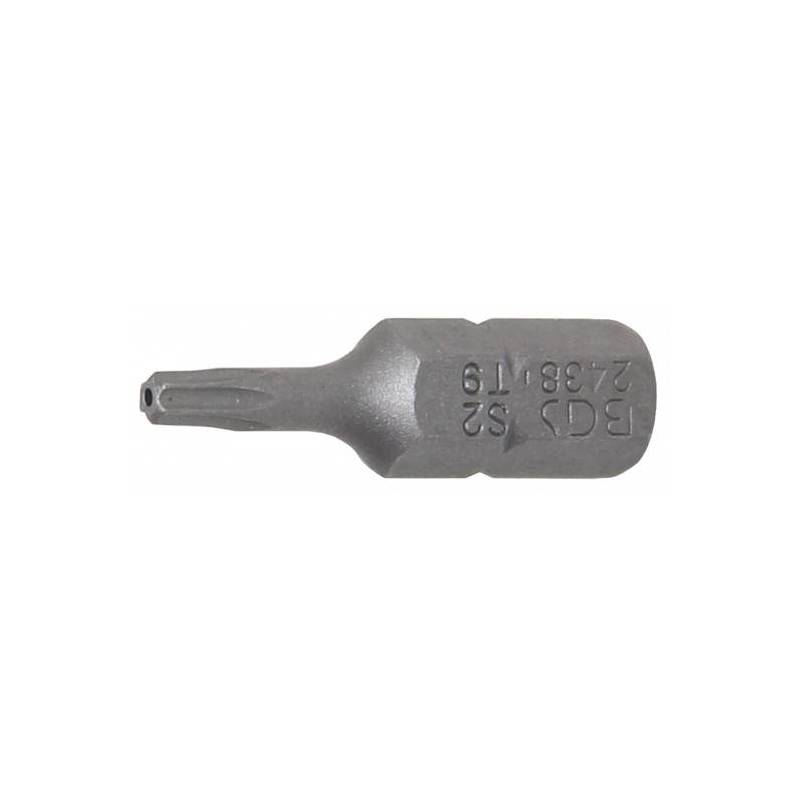 Embout | 6,3 mm (1/4") | profil T (pour Torx) avec perçage T9 BGS 2438