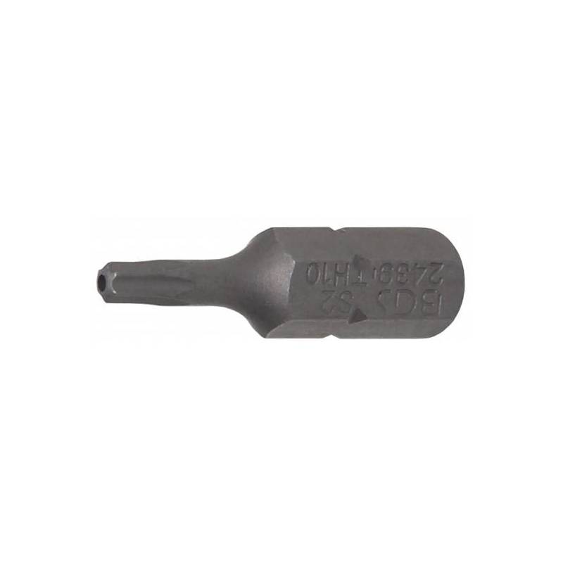 Embout | longueur 25 mm | 6,3 mm (1/4") | profil T (pour Torx) avec perçage T10 BGS 2439