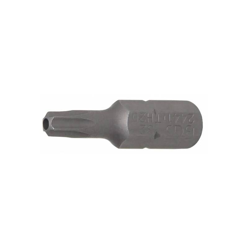 Embout | longueur 25 mm | 6,3 mm (1/4") | profil T (pour Torx) avec perçage T20 BGS 2441