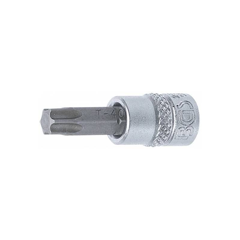 Douille à embouts | 6,3 mm (1/4") | profil T (pour Torx) T40 BGS 2596